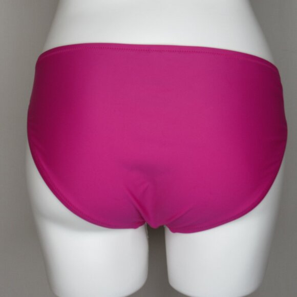 J. Crew Pink Mid Rise Lined Bikini Bottom Women's S Small - Picture 4 of 10